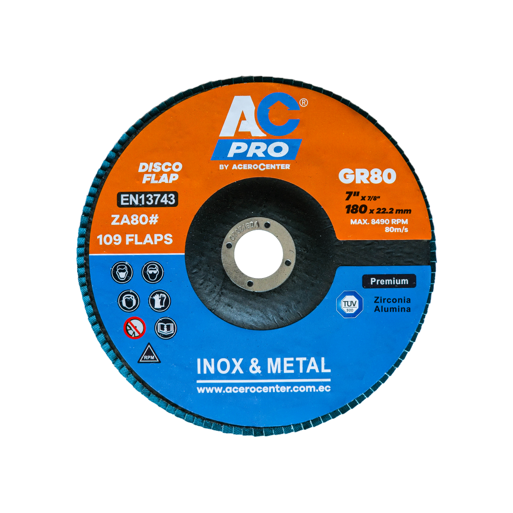 Disco-Flap-de-Zirconio–7-pulgadas-GR80-Acerocenter AC PRO