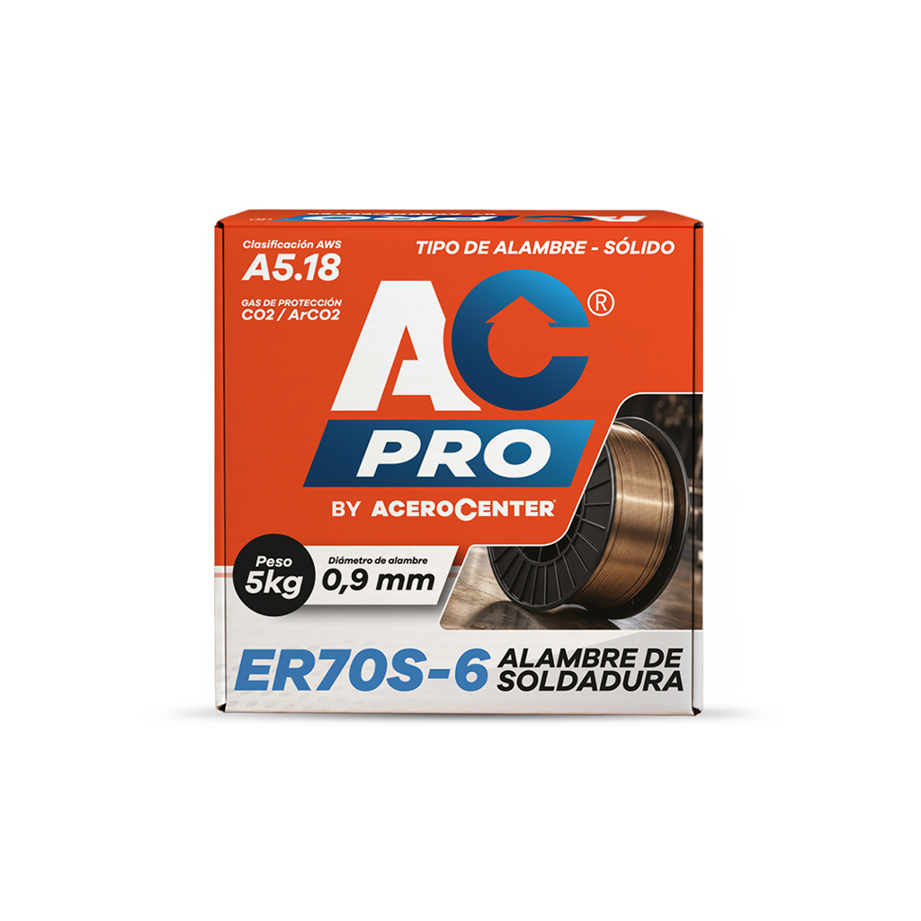 ER70S-6-5kg-0,9-mm-Alambre-Sólido-Acerocenter ACPRO